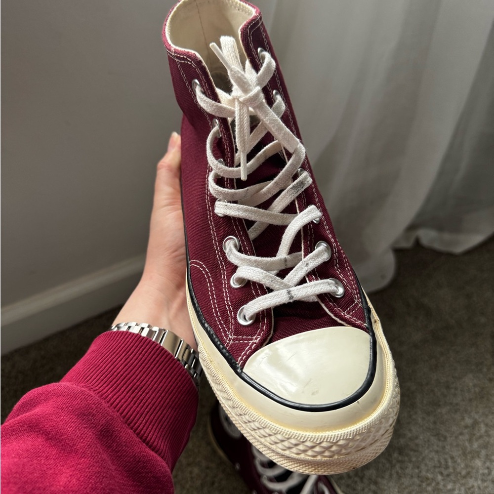 Chuck 70 Converse Women's High-Top Sneakers - Burgundy